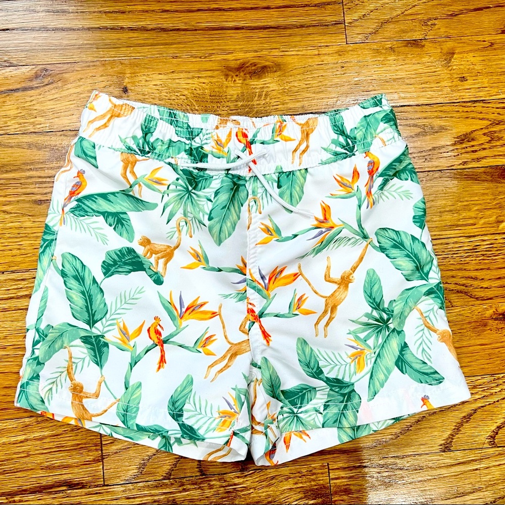 Janie and Jack Topical Swim Trunk size 4
